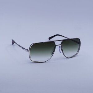Dita MIDNIGHT SPECIAL DRX-2010 A Sunglasses Antique Silver Frame, Green Lenses